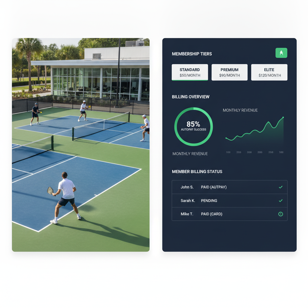Pickleball Club Payment Processing: Minimize Fees and Automate Billing