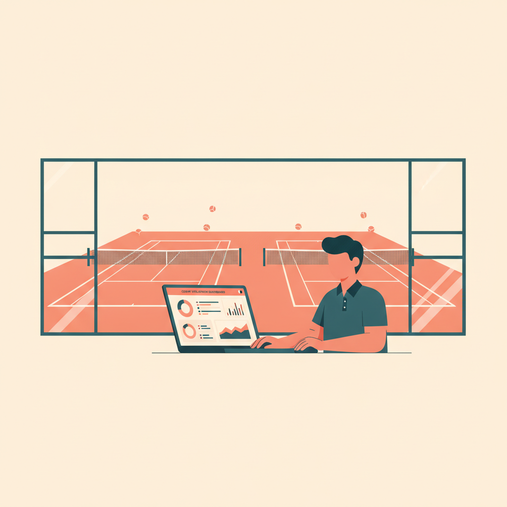 Tennis Club Analytics: Track Court Utilization and Revenue