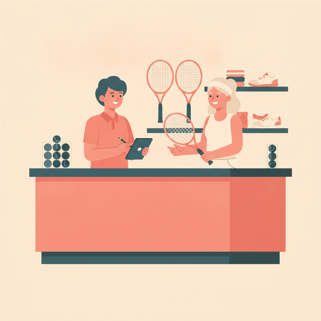 Tennis Club Pro Shop POS Software for Club Operators